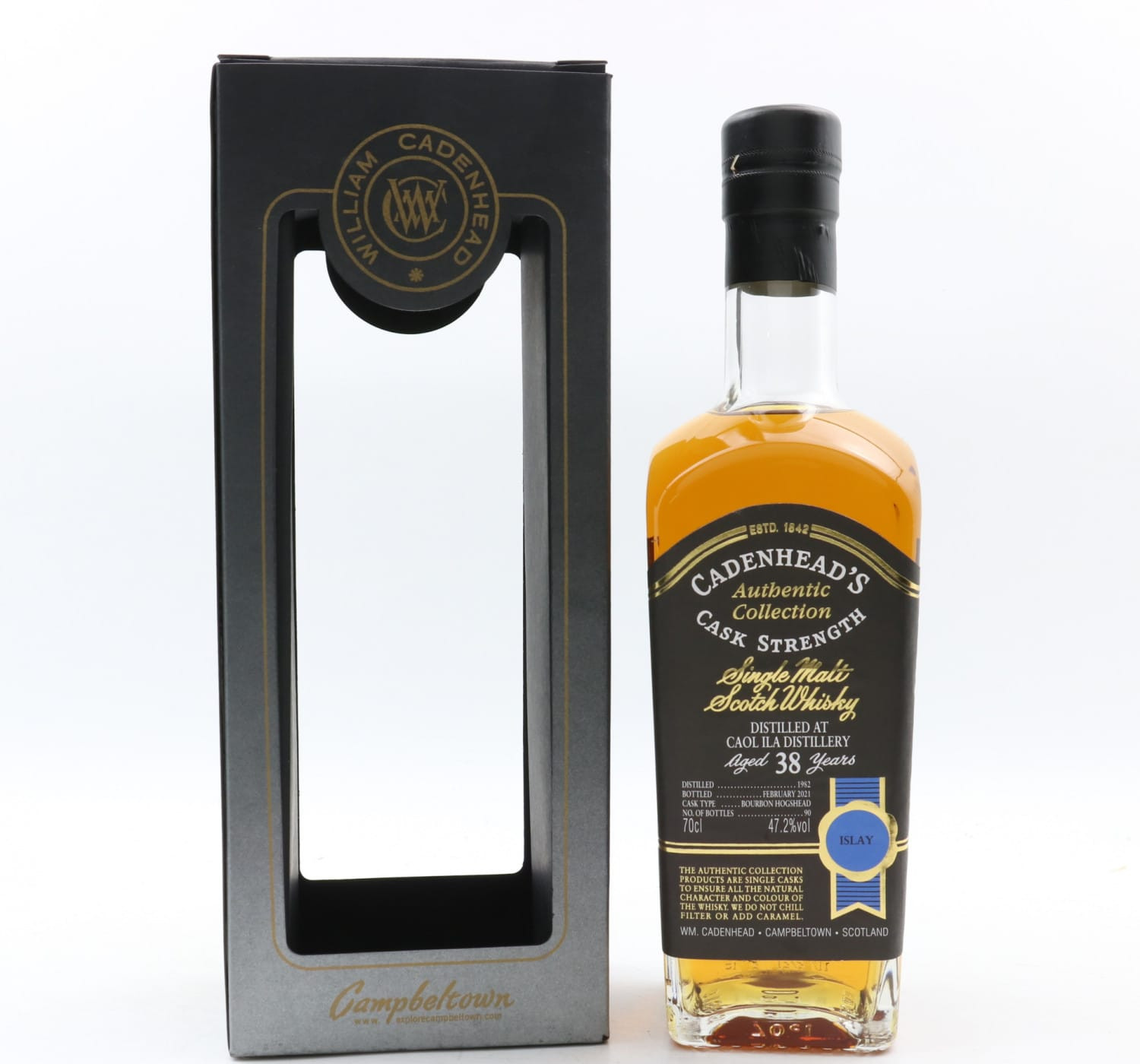 Caol Ila 1982 38 Year Old Cadenhead’s Whisky 