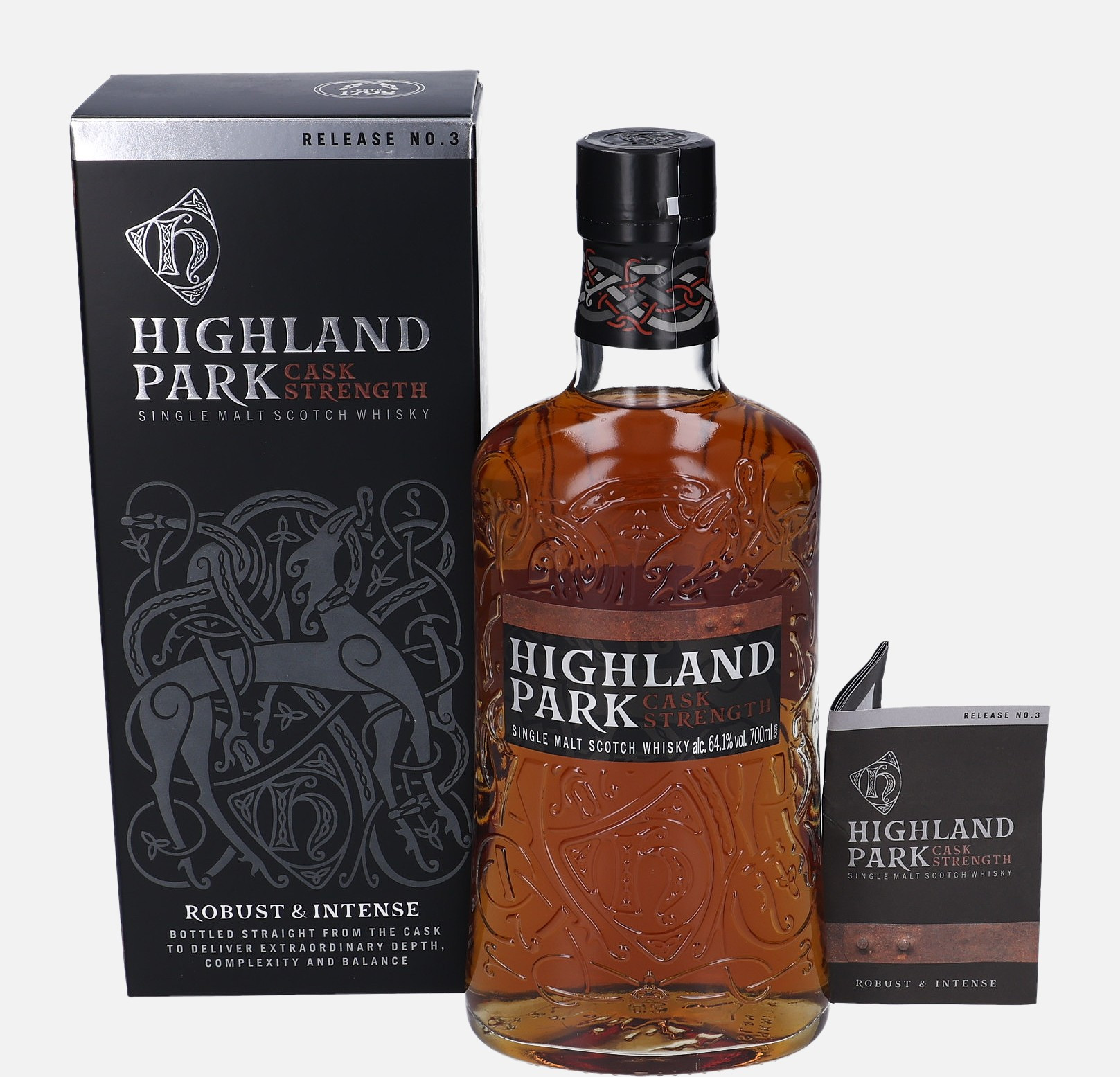Highland Park Original Bottling Release No.3 Single Malt Scotch Whisky 64.1% Vol, 700 ml Whisky