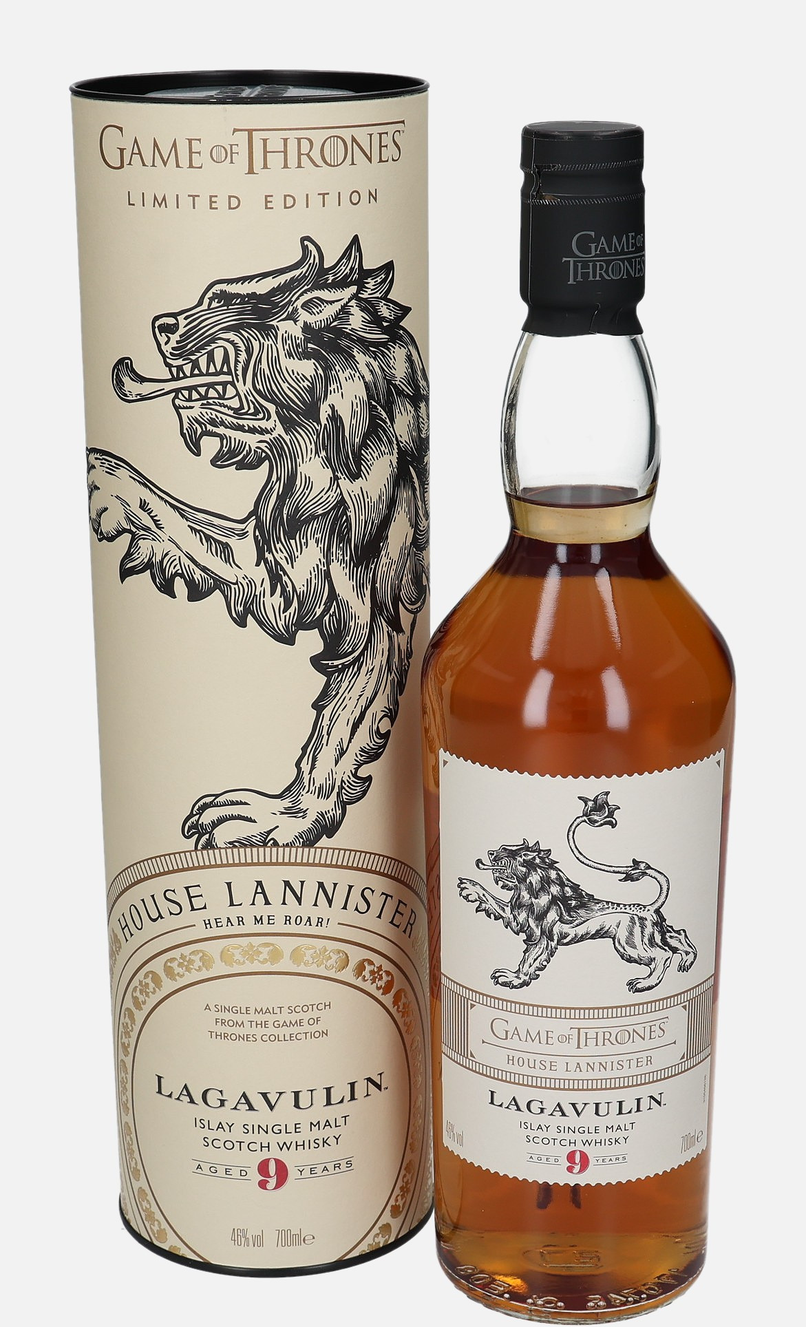 Lagavulin Original Bottling 9 years old Islay Single Malt Scotch Whisky 46% Vol, 700 ml Whisky 