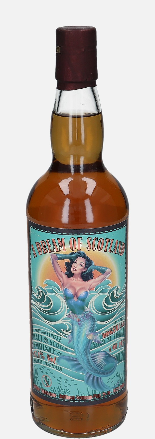 A Dream of Scotland Brühler Whiskyhaus d. 1989, b. 2020 31 years old Islay Single Malt Scotch Whisky Matured in Hogshead 47.1% Vol, 700 ml Whisky 