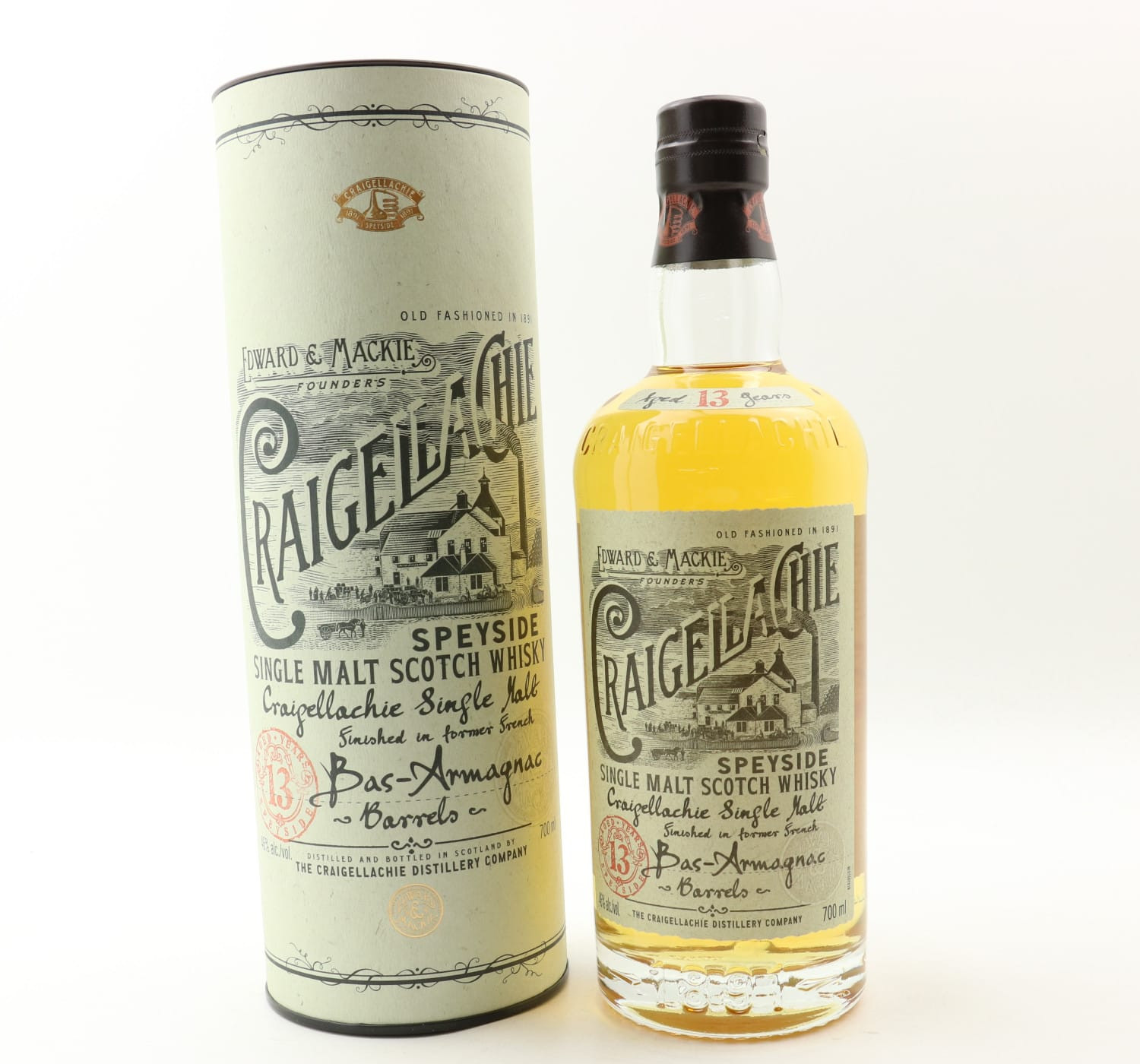 Craigellachie 13 Year Old Bas-Armagnac Barrels Whisky 