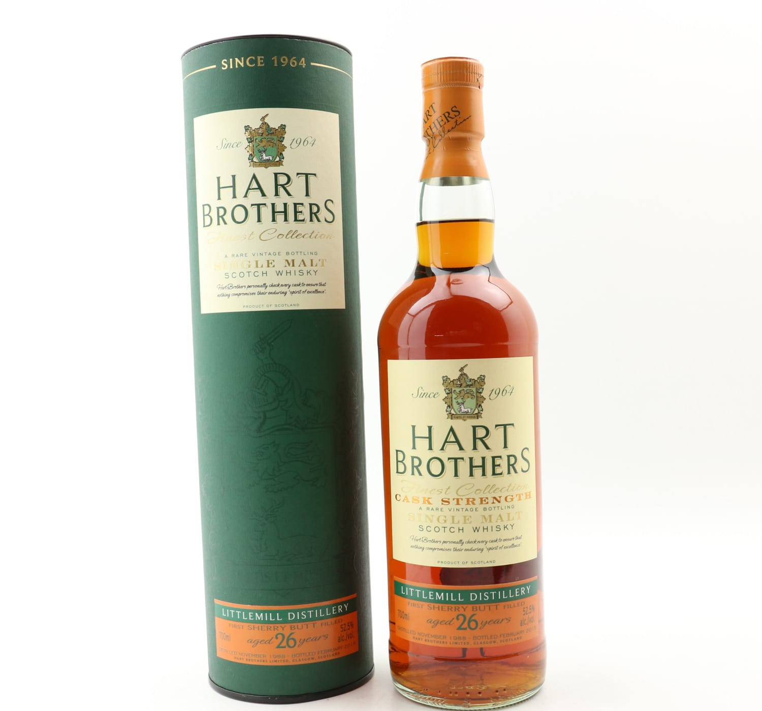 Littlemill 1988 26 Year Old Hart Brothers Whisky 