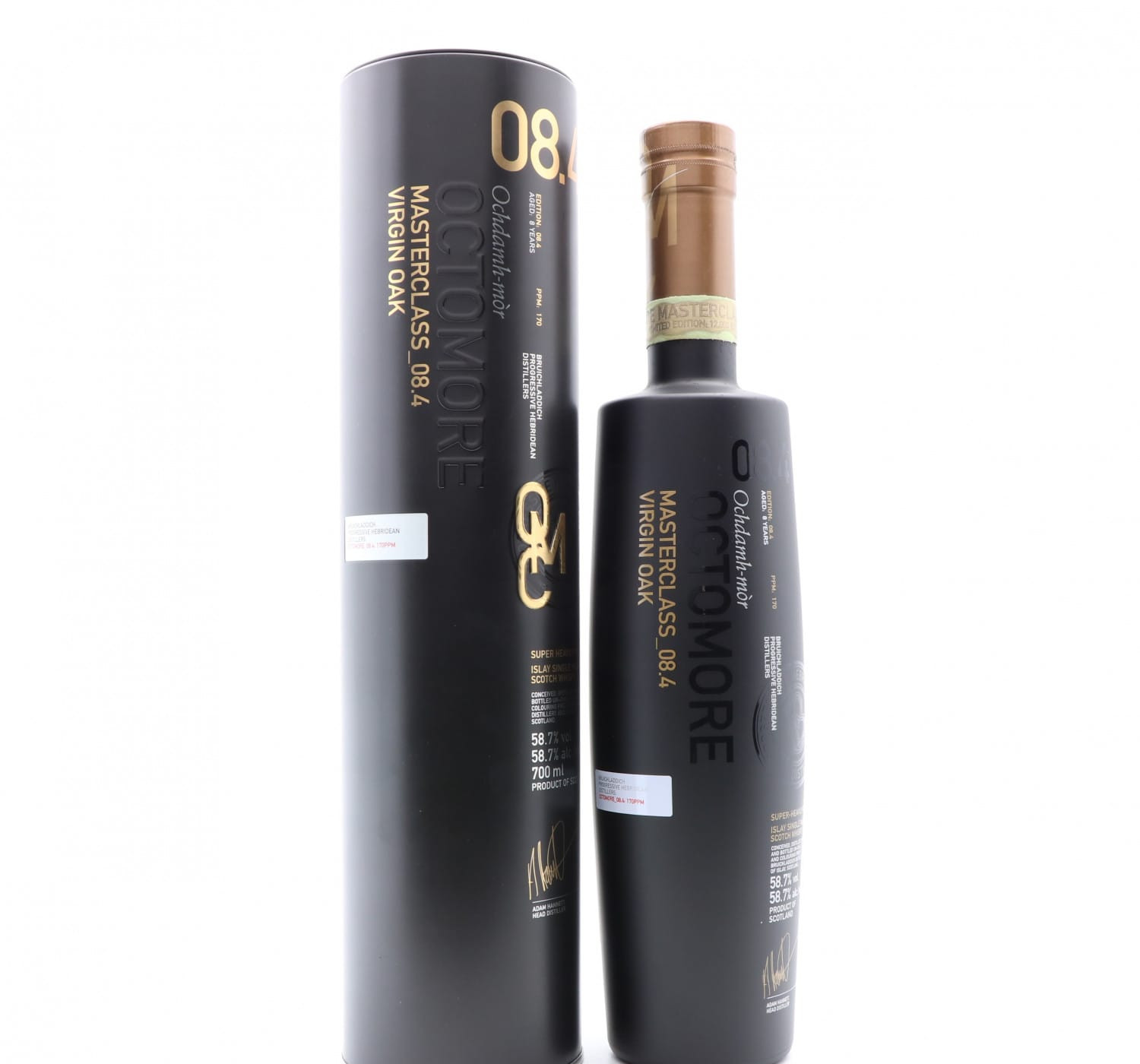 Octomore 08.4 8 Year Old Masterclass Virgin Oak Whisky 