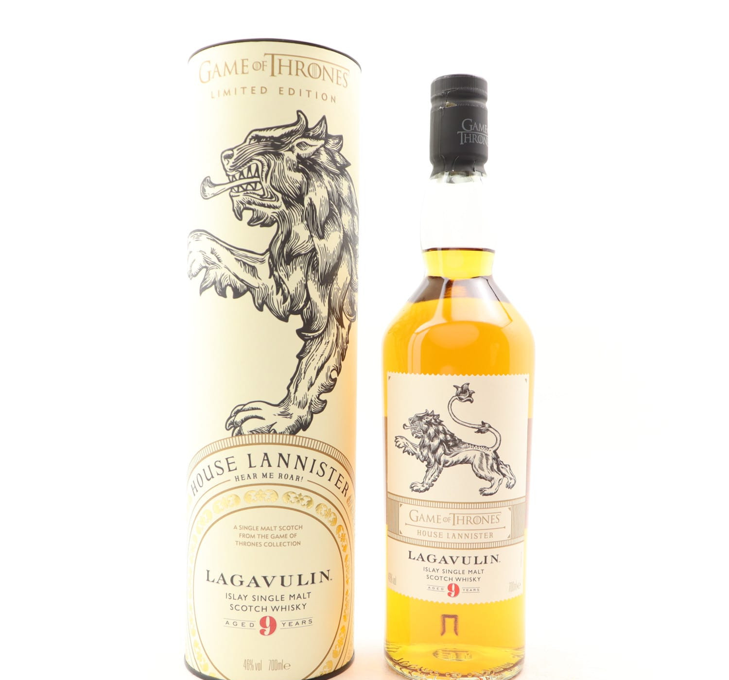 Lagavulin 9 Year Old Game of Thrones ‘House Lannister’ Whisky 
