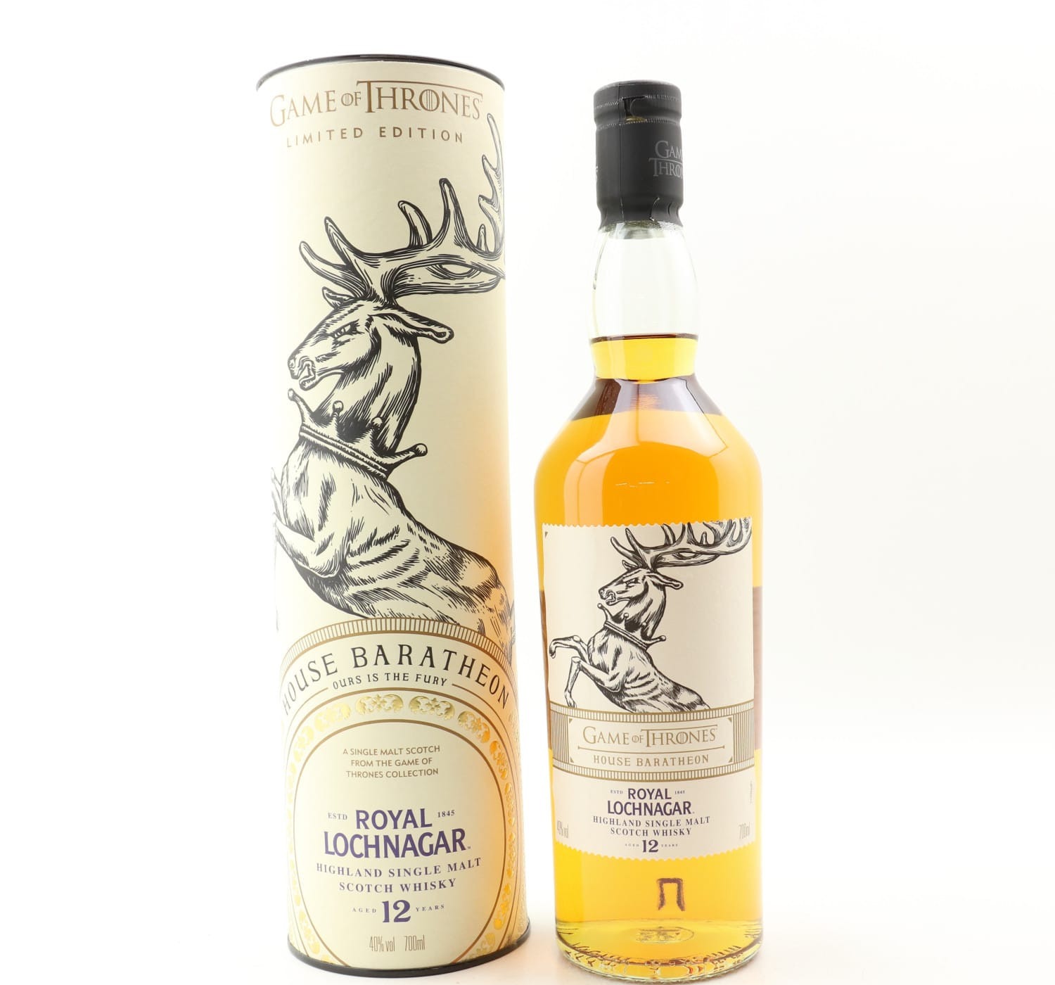 Royal Lochnagar 12 Year Old Game of Thrones ‘House Baratheon’ Whisky 