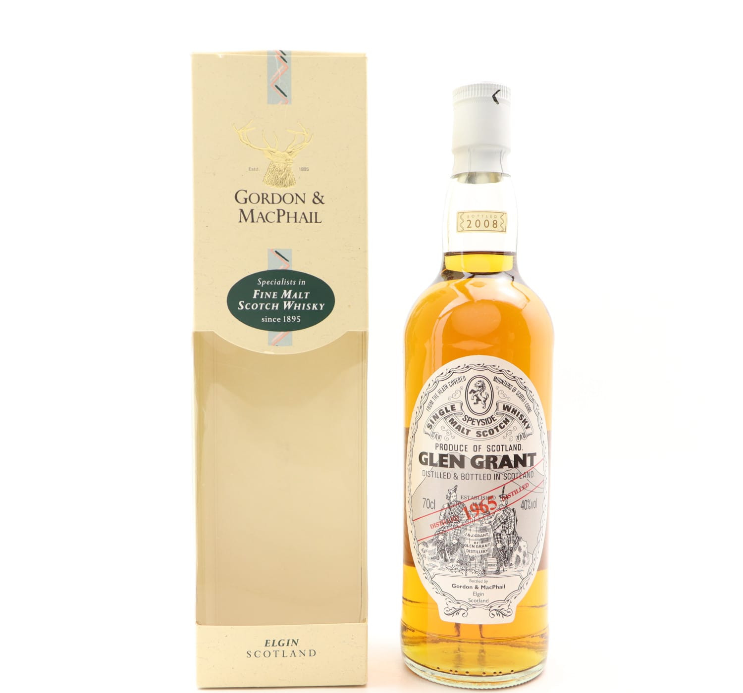 Glen Grant 1965 Gordon & MacPhail Whisky 