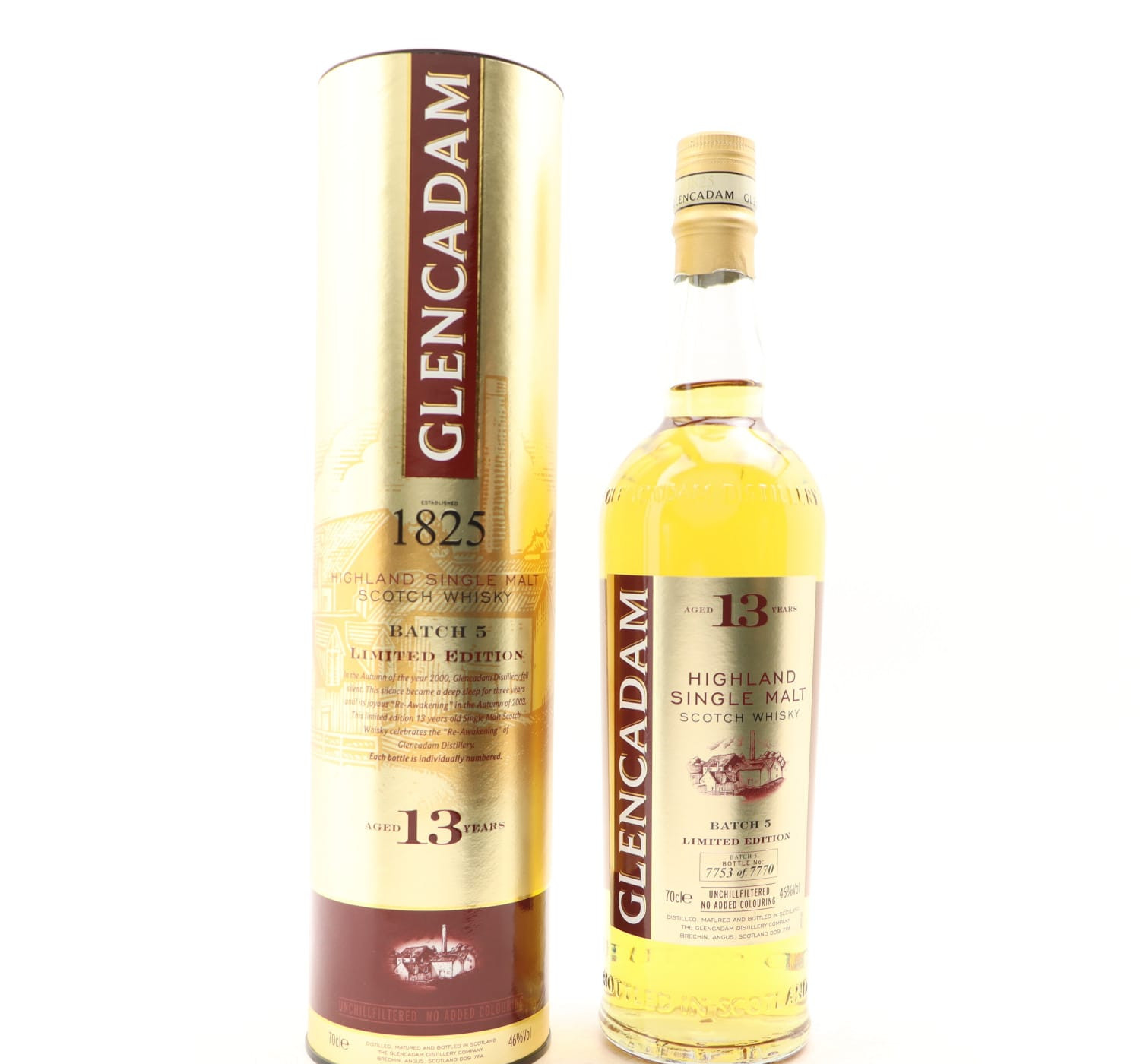 Glencadam 13 Year Old The Re-Awakening Batch #5 Whisky 