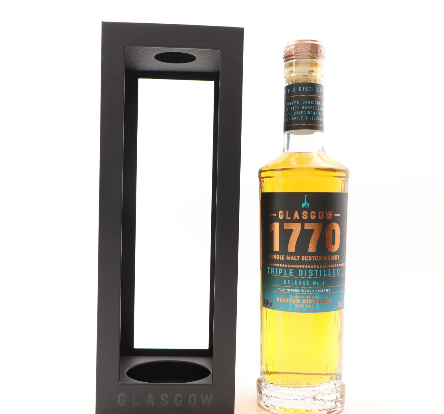 Glasgow Distillery 1770 Triple Distilled Release No.1 50cl Whisky 