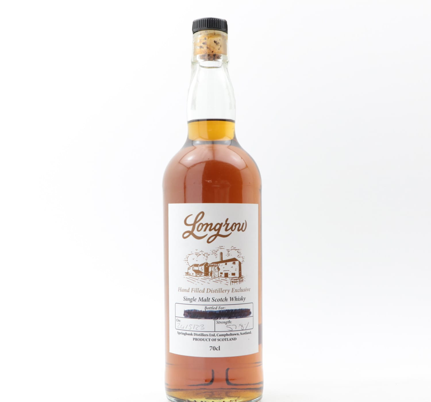 Longrow Hand Filled Distillery Exclusive Whisky 