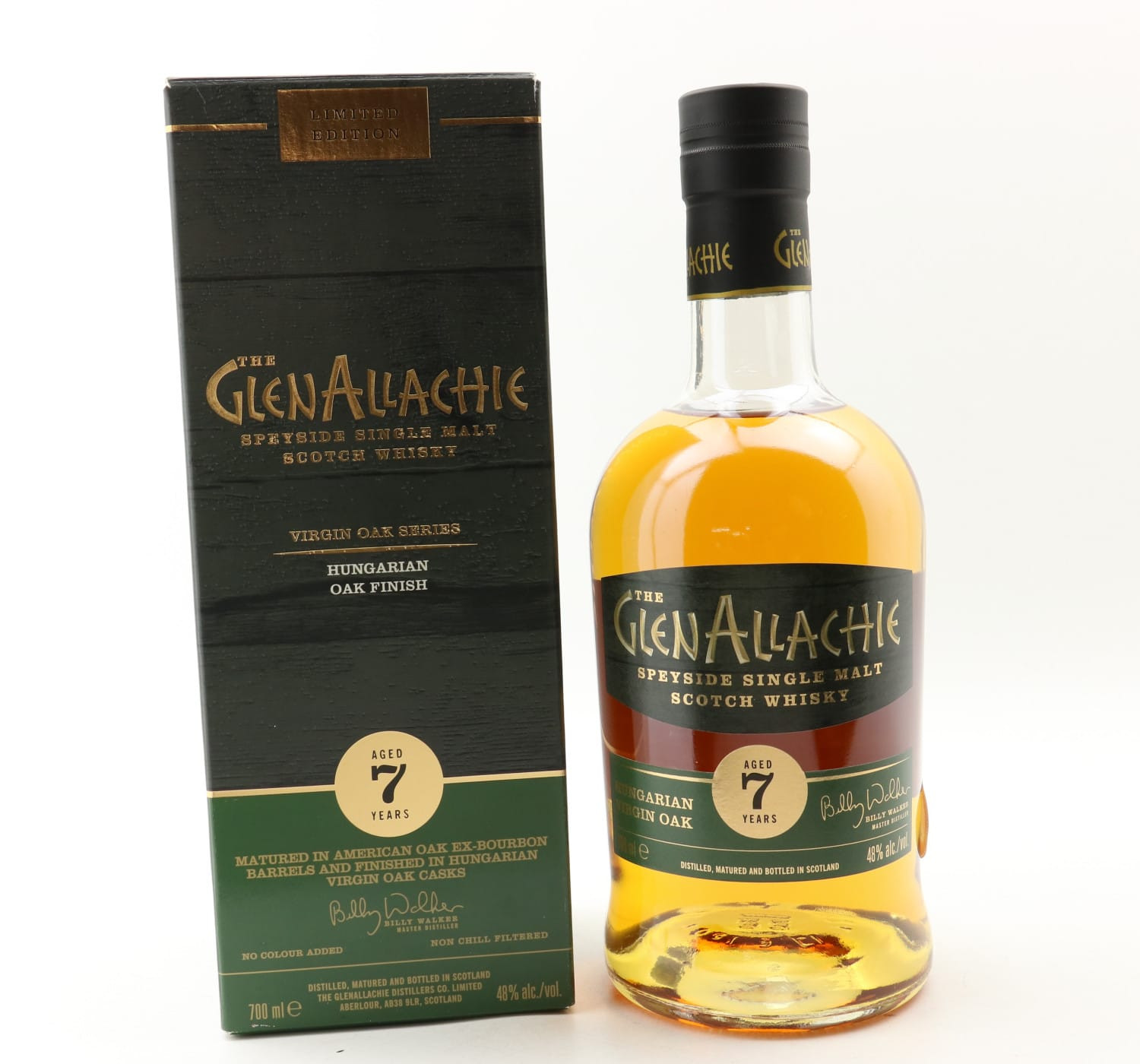 GlenAllachie 7 Year Old Hungarian Oak Finish Whisky 