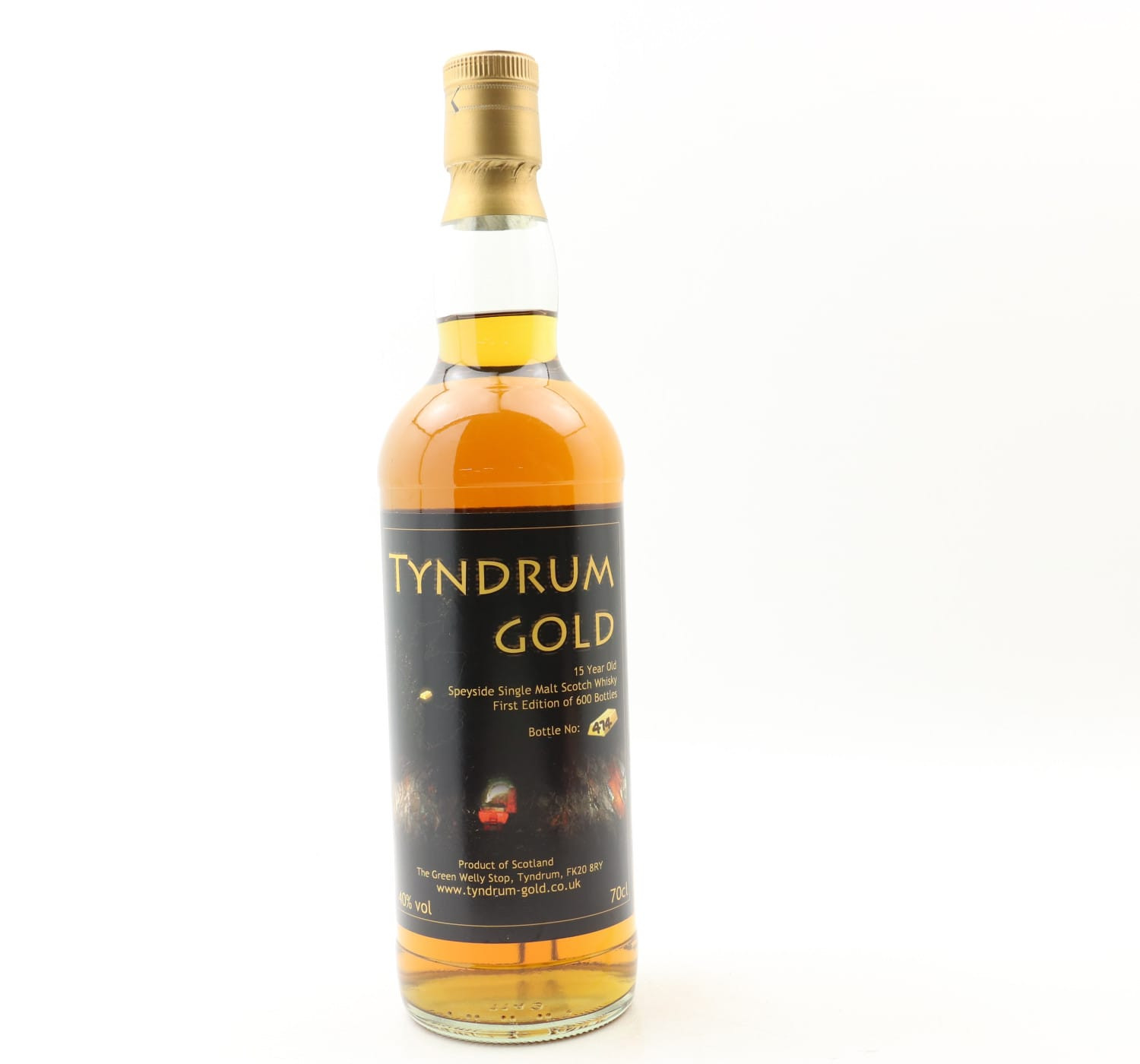 Tyndrum Gold 15 Year Old 1st Edition Whisky 