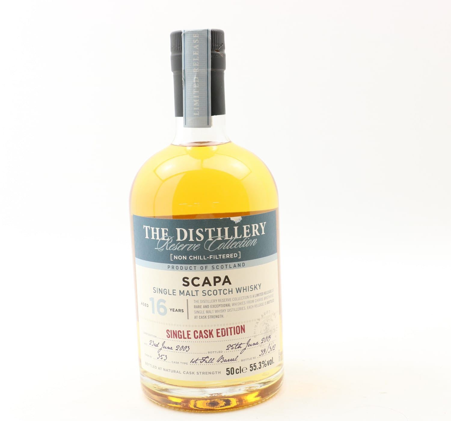 Scapa 2003 16 Year Old Distillery Reserve Collection 50cl Whisky 