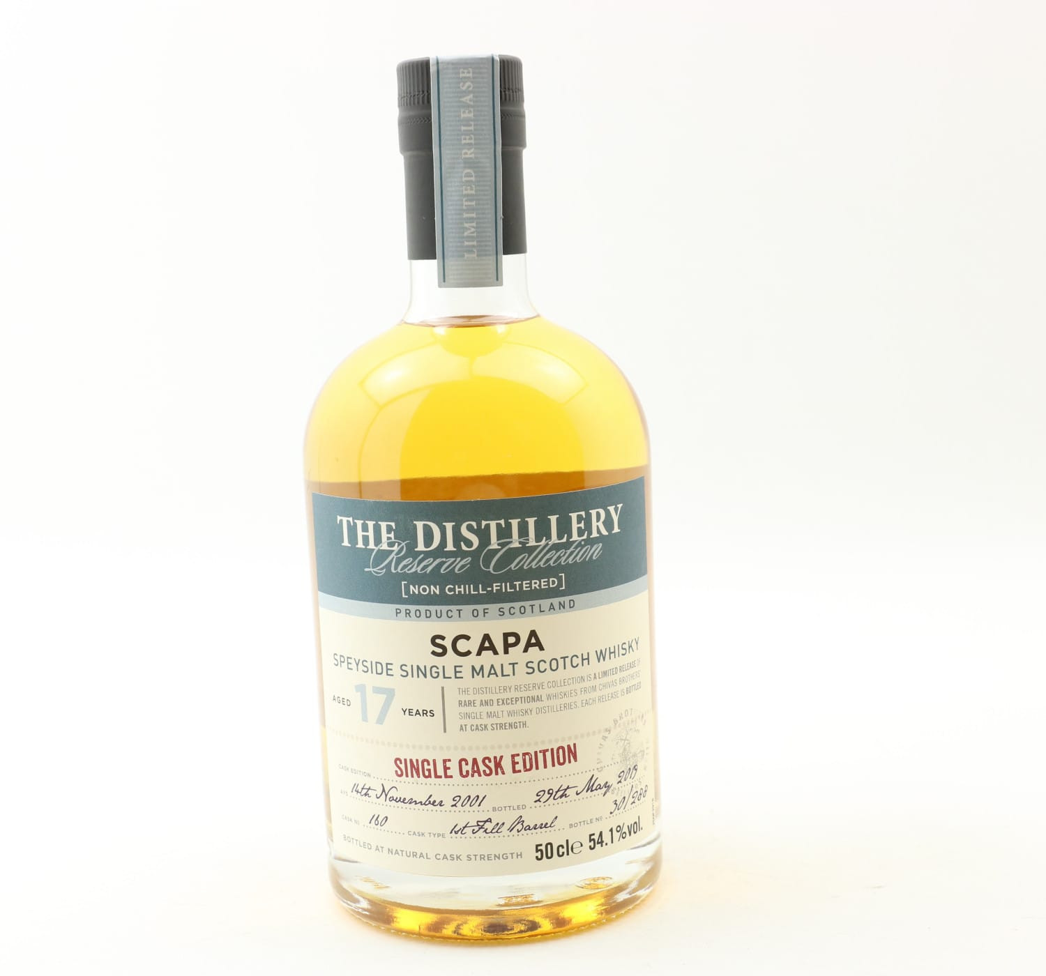 Scapa 2001 17 Year Old Distillery Reserve Collection 50cl Whisky 