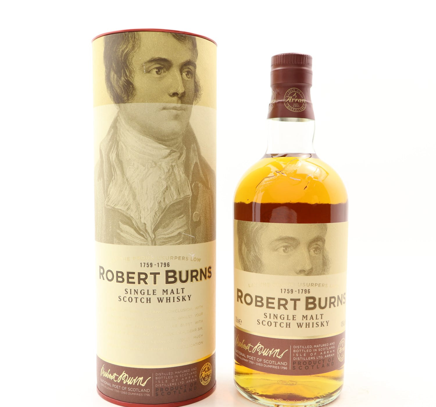 Arran Robert Burns Whisky 