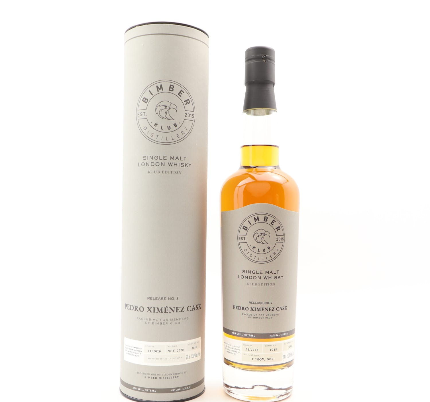 Bimber Pedro Ximenez Cask Release No.1 For Bimber Klub Whisky 
