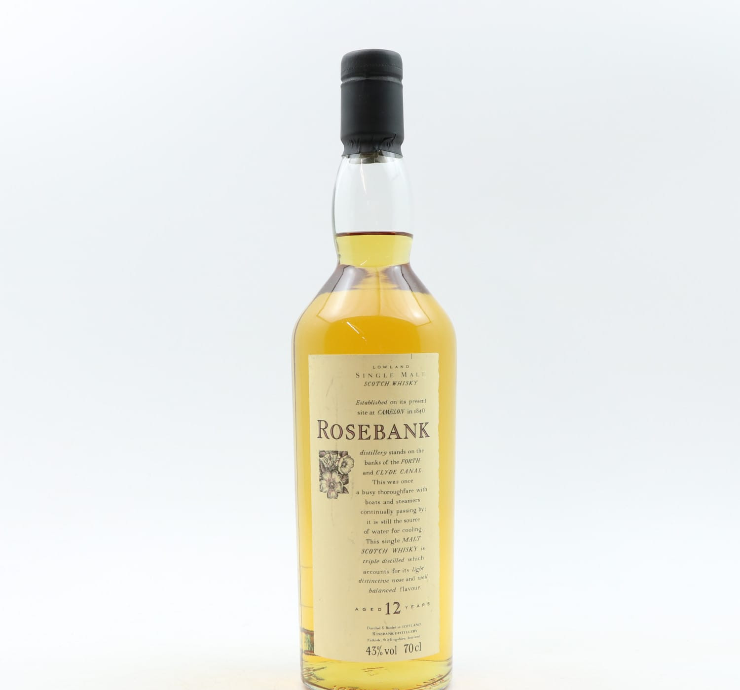 Flora & Fauna Rosebank 12 Year Old Whisky 