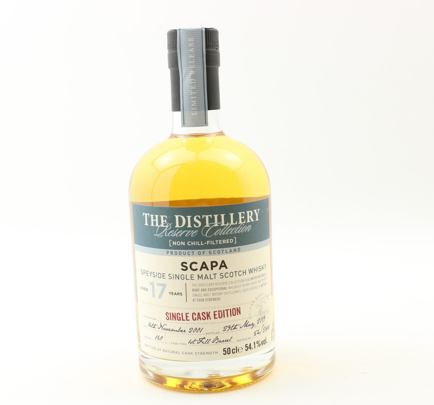 Scapa 2001 17 Year Old Distillery Reserve Collection 50cl Whisky 