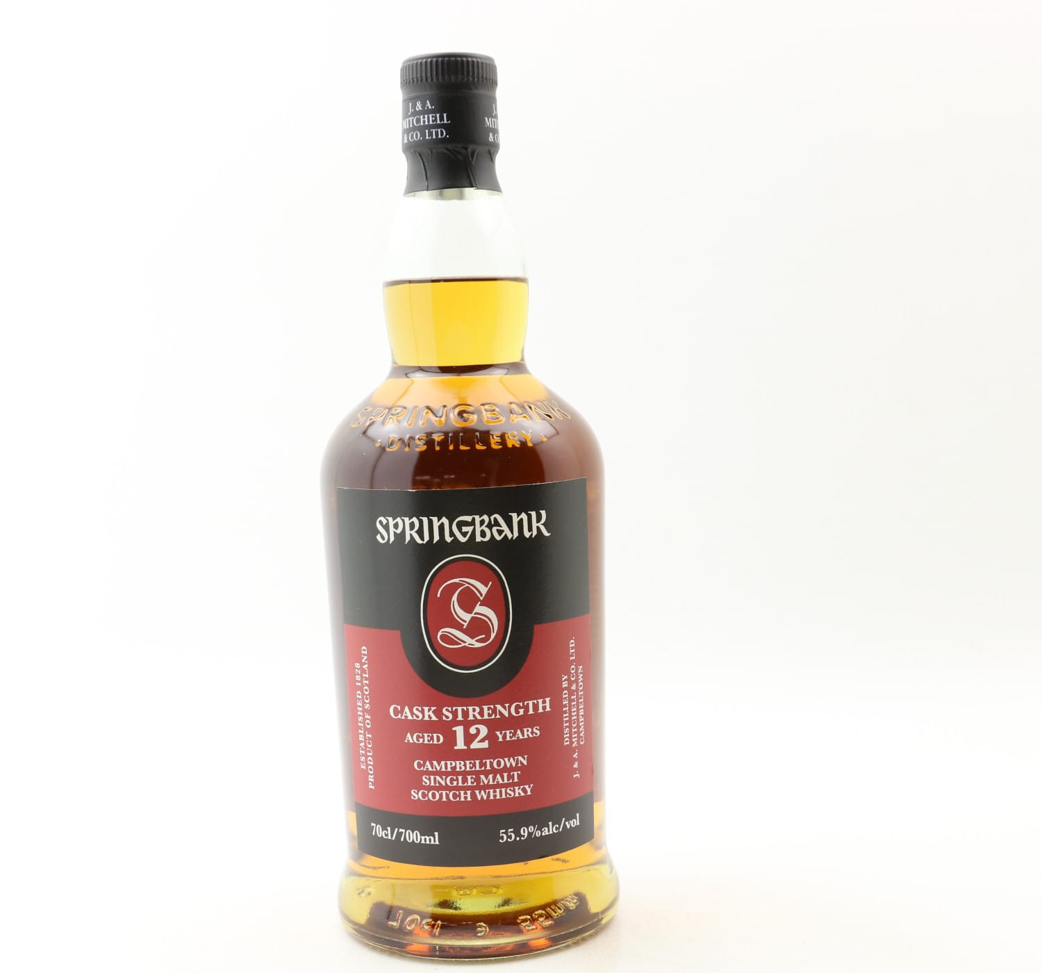 Springbank 12 Year Old Cask Strength 2025 Release Whisky 