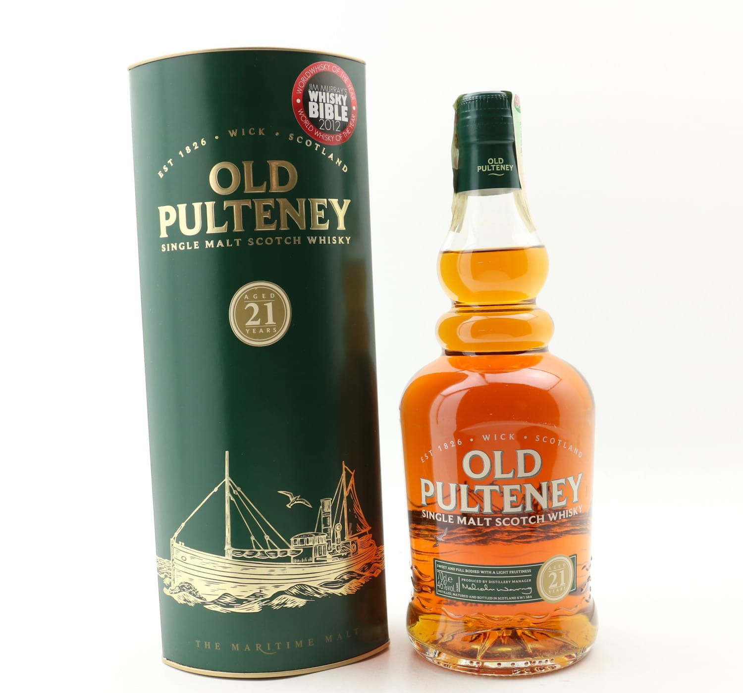 Old Pulteney 21 Year Old Whisky 
