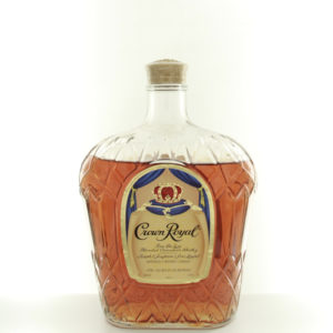 Crown Royal Fine De Luxe Blended Canadian Whisky 1lt – whisky bottle
