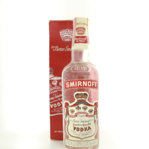 Smirnoff Vodka, 1970s Vintage Bottling – whisky bottle