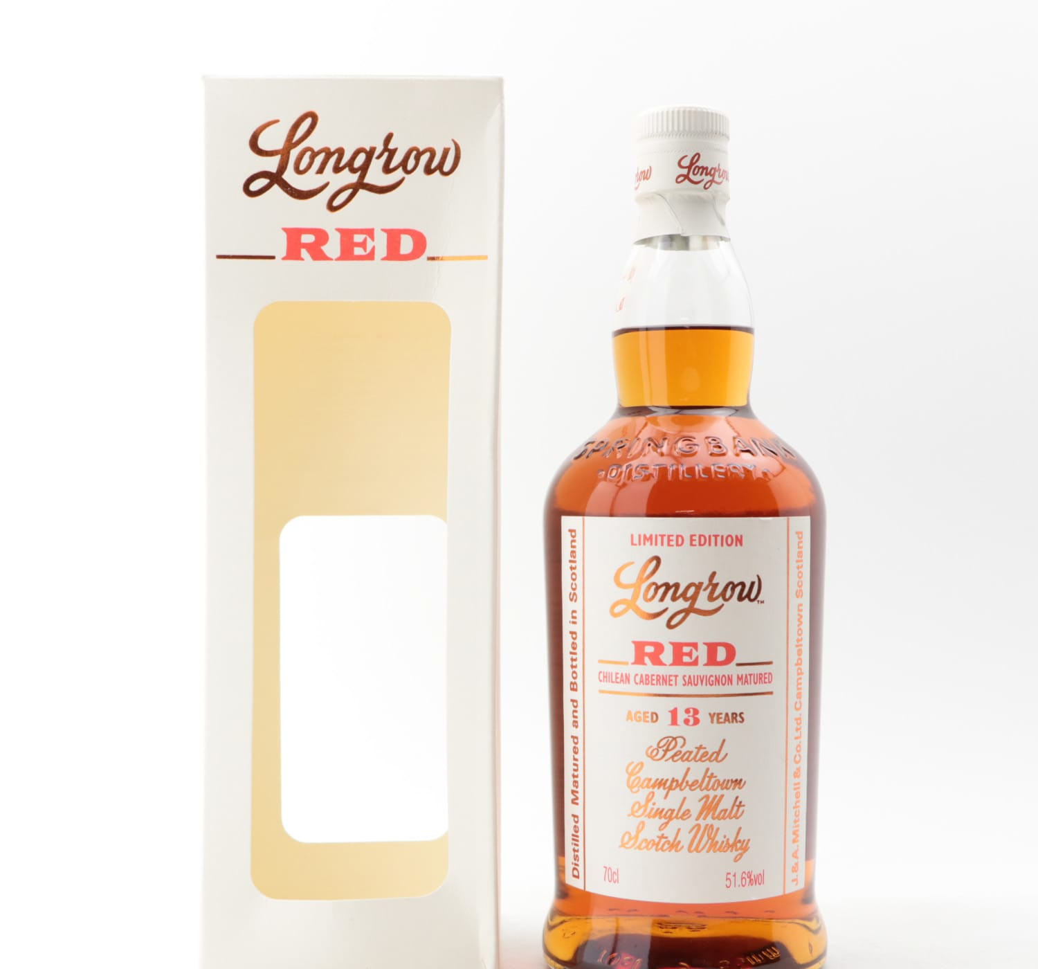 Longrow 13 Year Old Red Chilean Cabernet Sauvignon Whisky 
