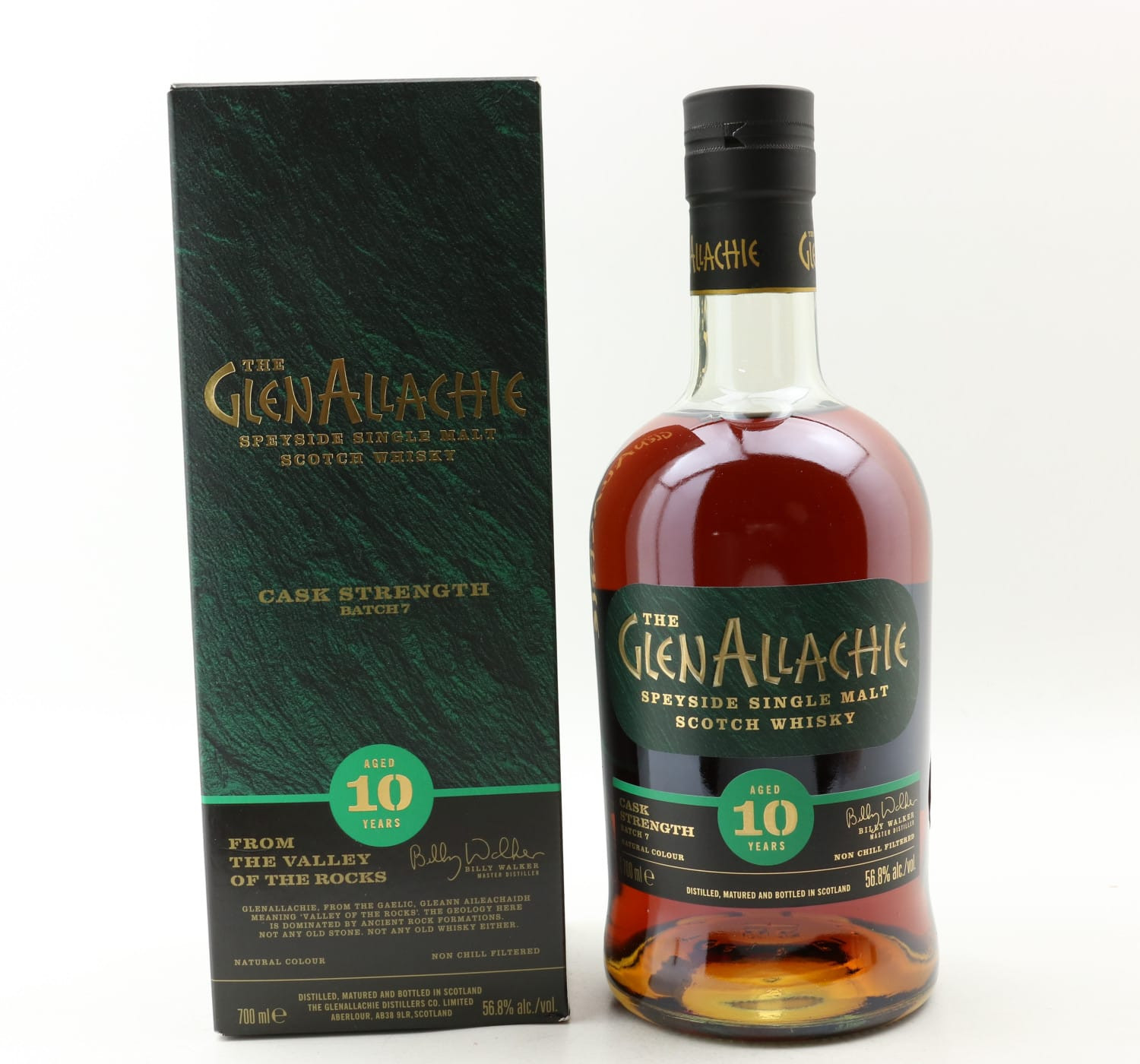 GlenAllachie 10 Year Old Cask Strength Batch #7 Whisky 