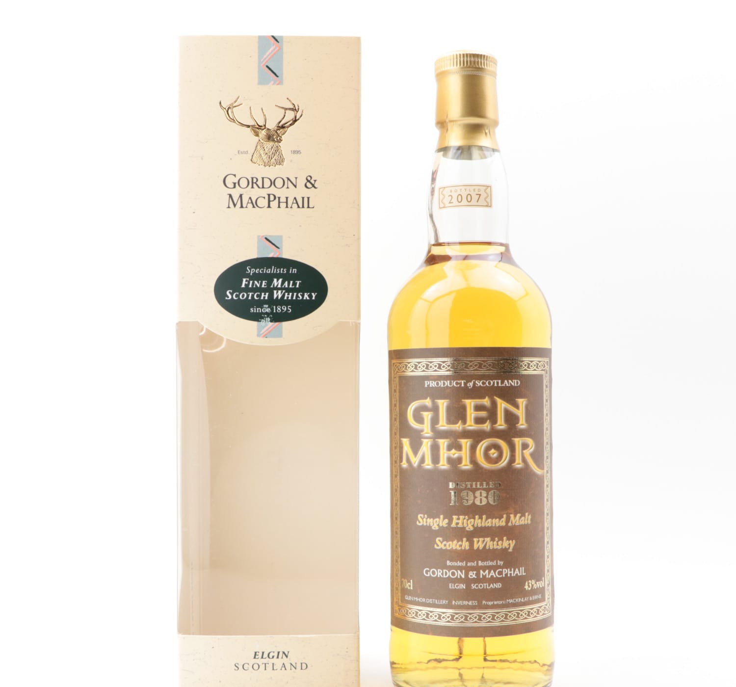 Glen Mhor 1980 Gordon & Macphail Whisky 