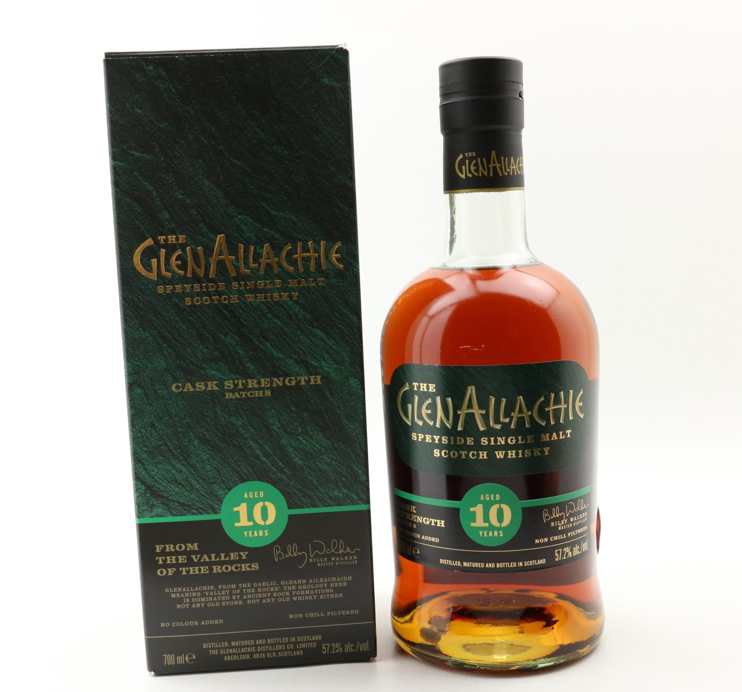 GlenAllachie 10 Year Old Cask Strength Batch #8 Whisky 