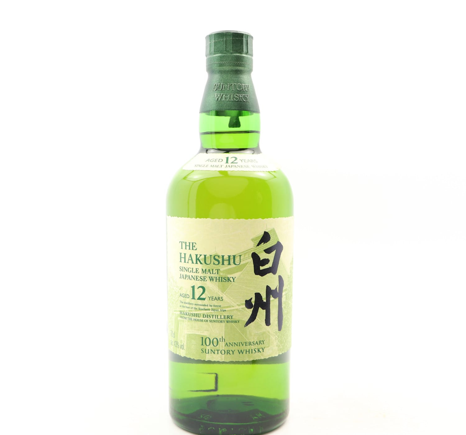 Hakushu 12 Year Old 100th Anniversary Edition Whisky 