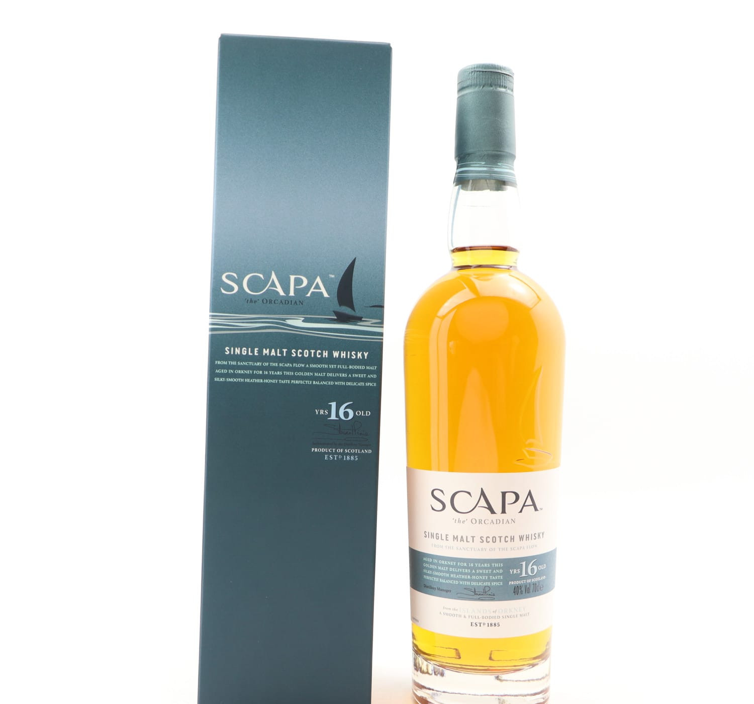 Scapa 16 Year Old Whisky 