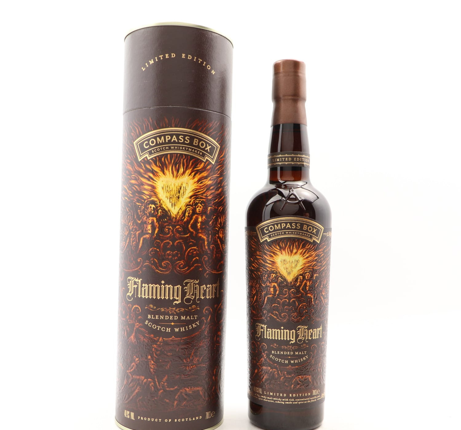 Compass Box Flaming Heart 2018 Release Whisky 