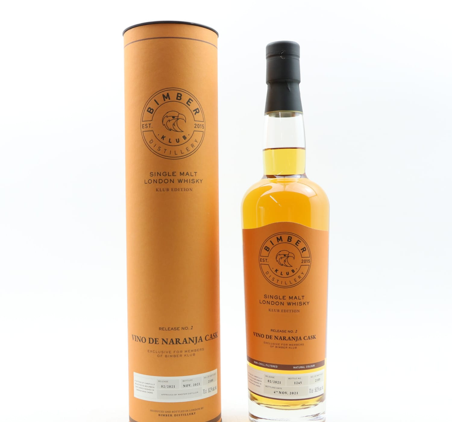 Bimber Vino De Naranja Cask Release No.2 For Bimber Klub Whisky 