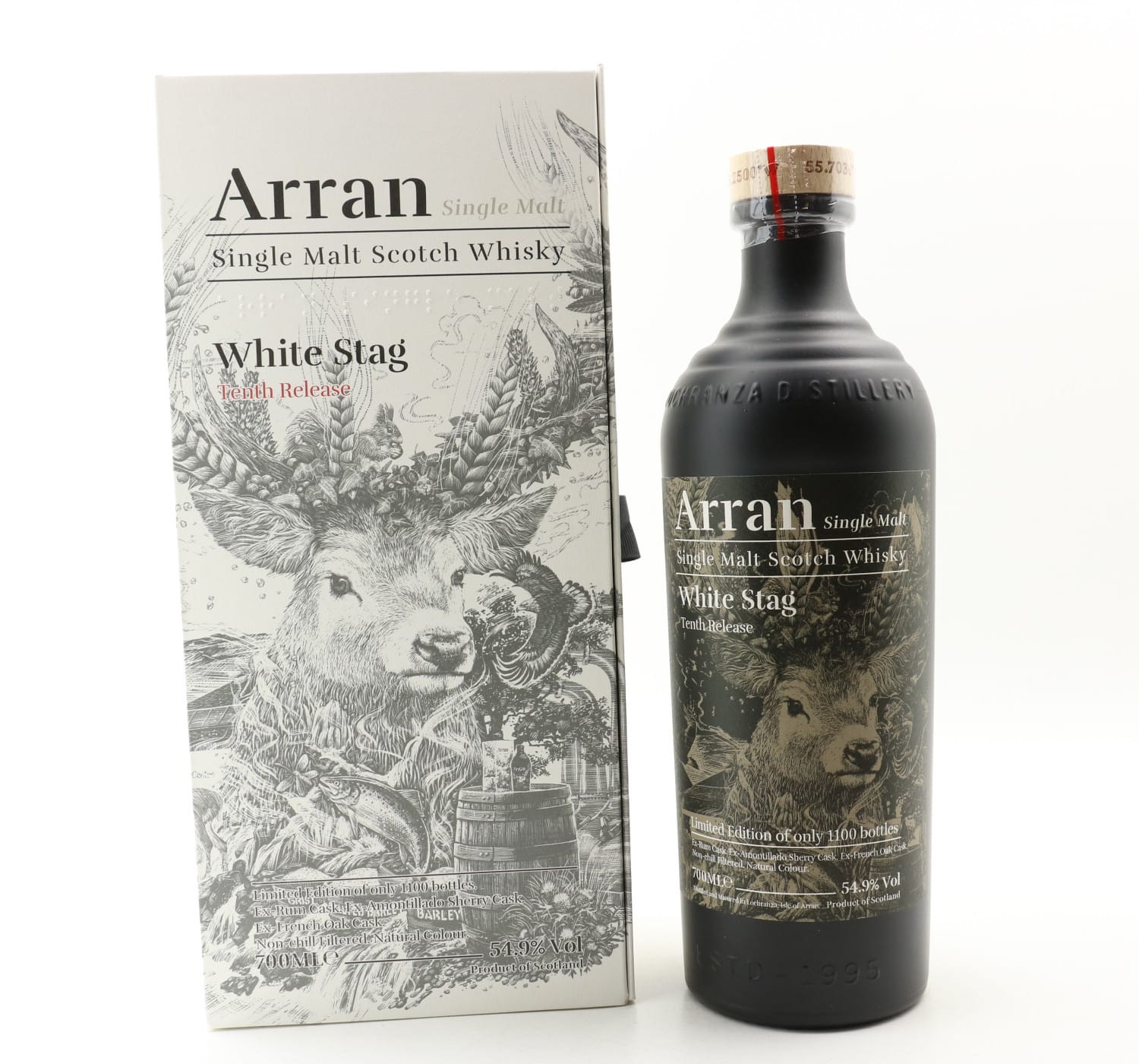 Arran White Stag Tenth Release Whisky 