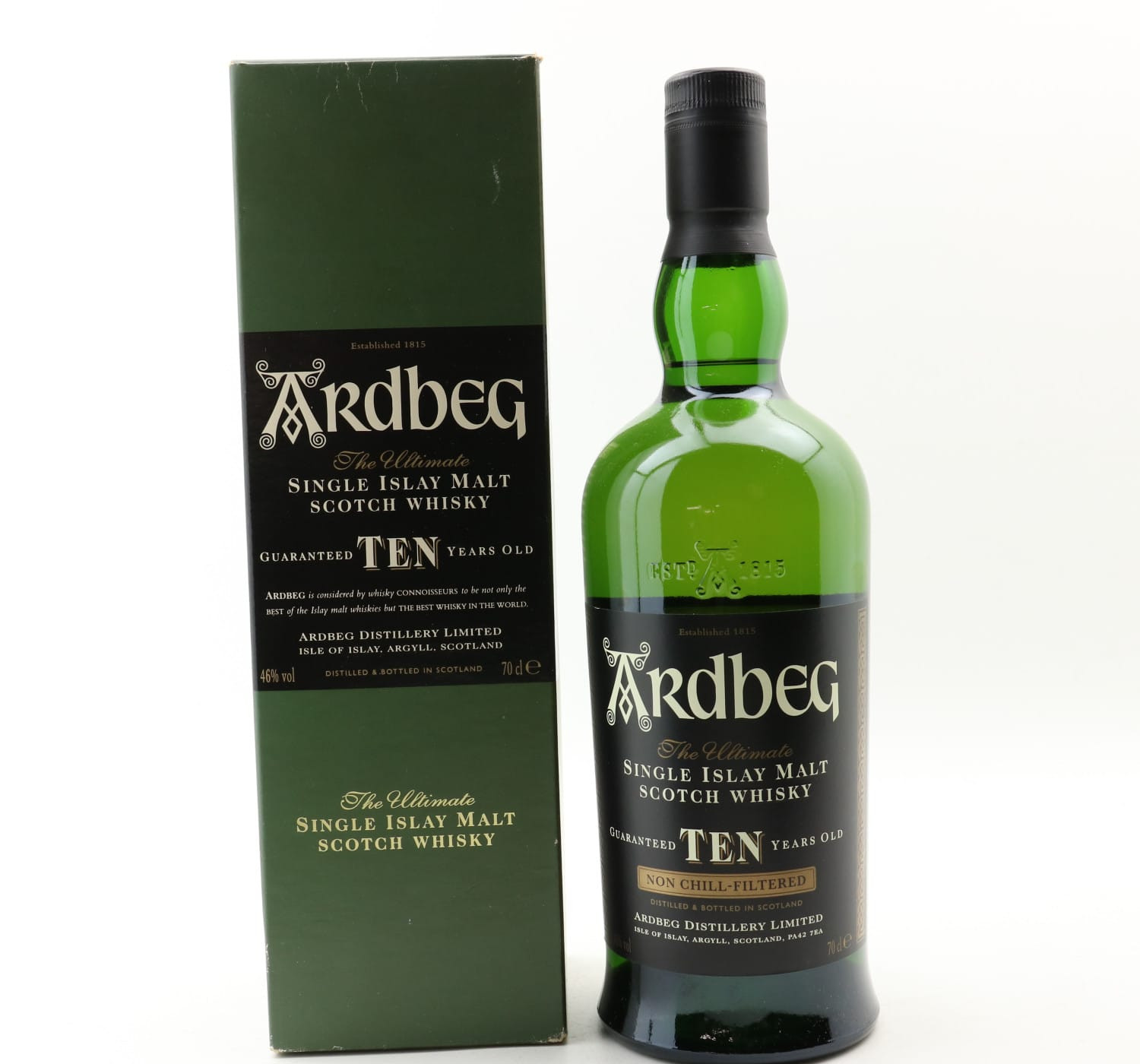 Ardbeg 10 Year Old Whisky 