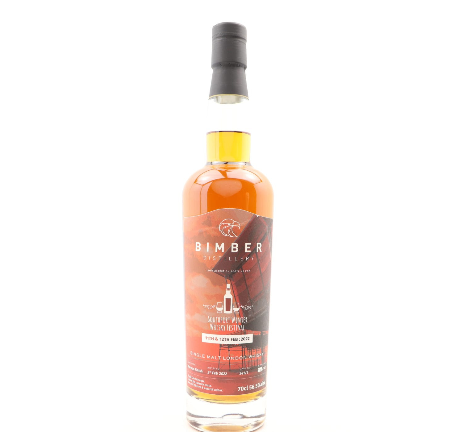 Bimber Single Cask #241/1 For Southport Whisky Festival 2022 Whisky 