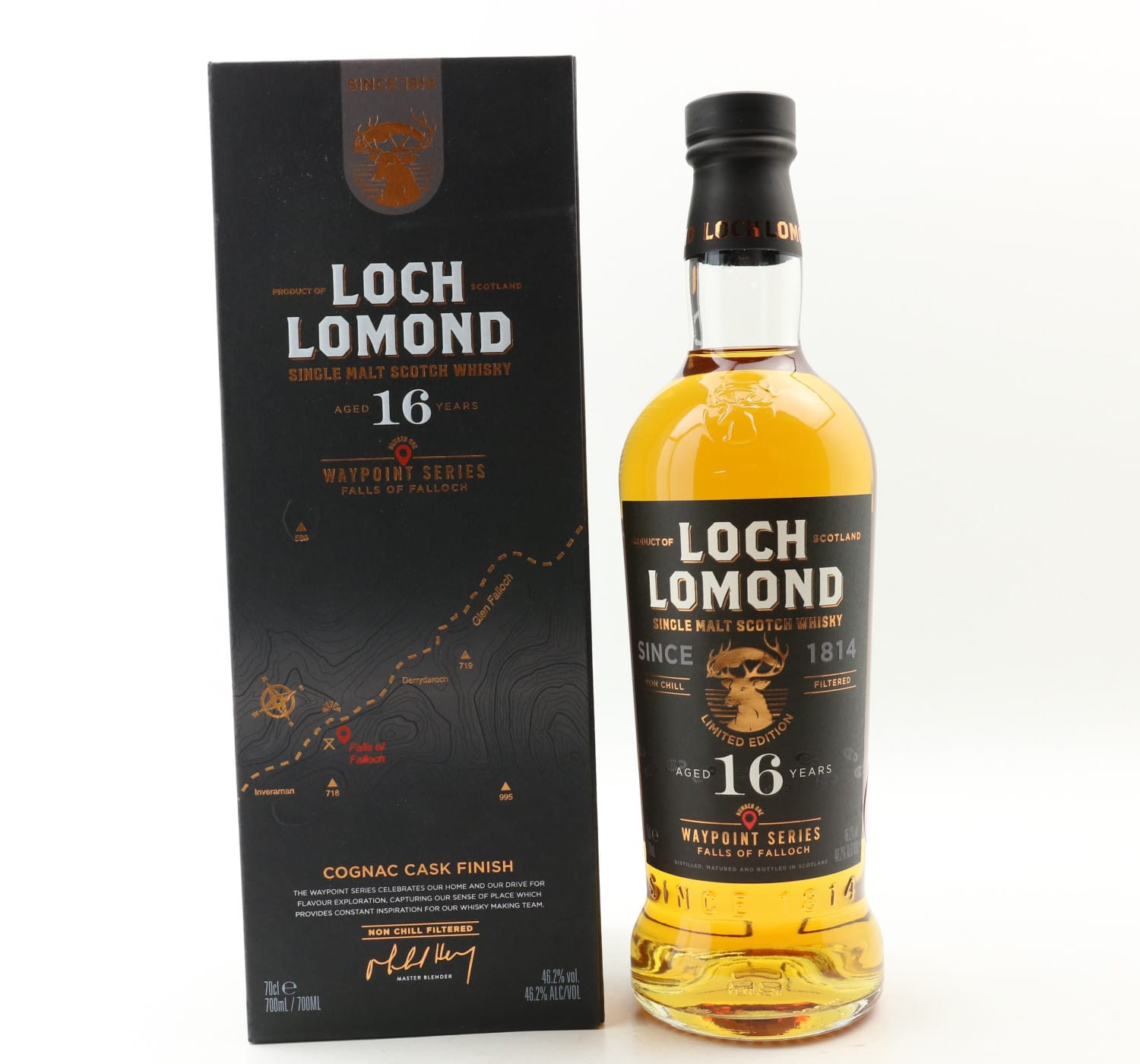 Loch Lomond 16 Year Old Waypoint Series Falls Of Falloch Whisky 
