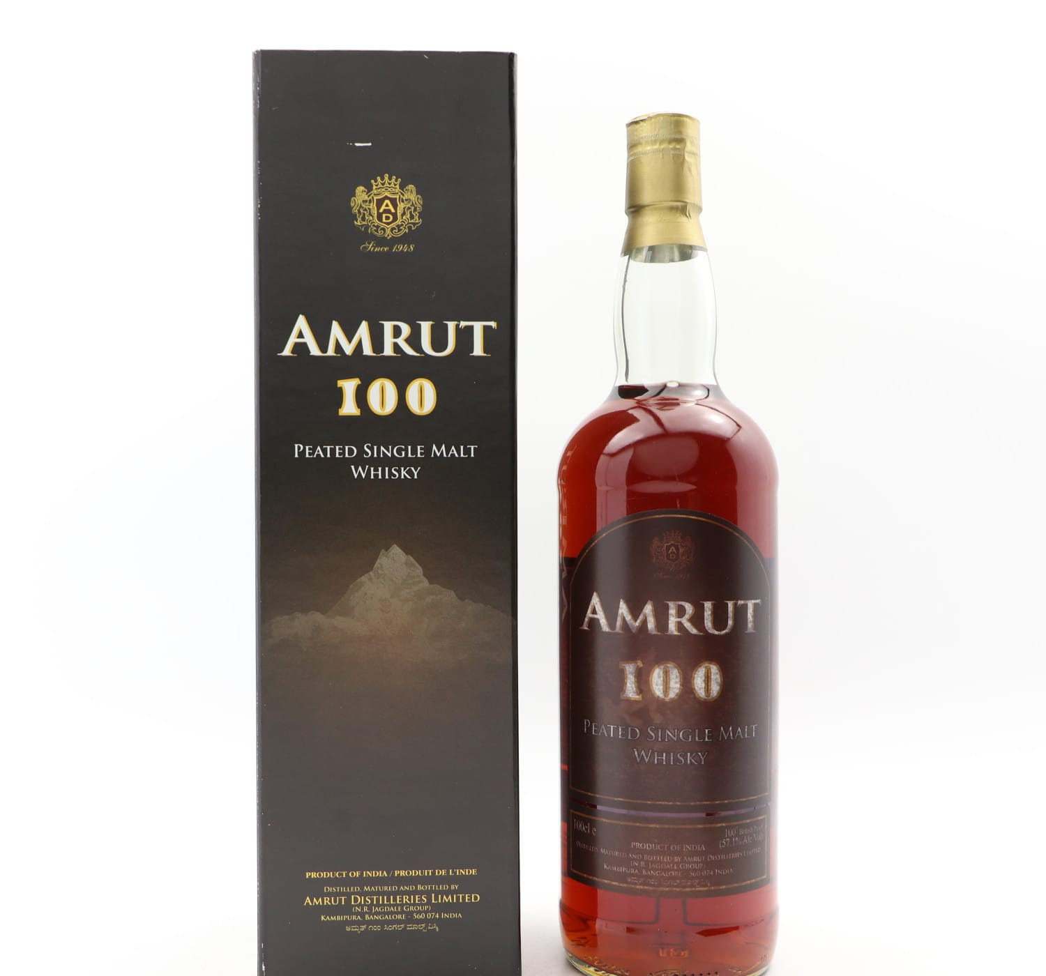 Amrut 100 Peated Taiwan Exclusive 1L Whisky 
