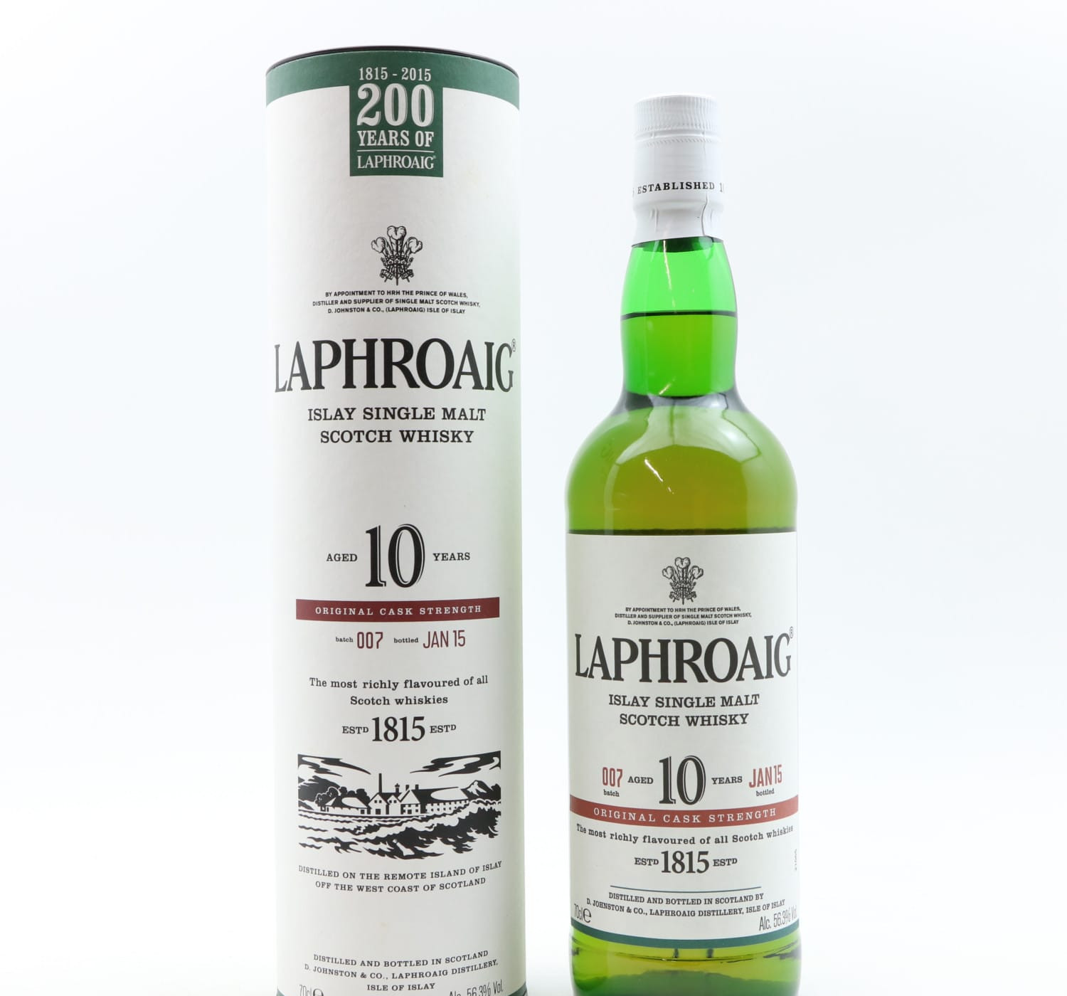 Laphroaig 10 Year Old Cask Strength Batch #7 Whisky 