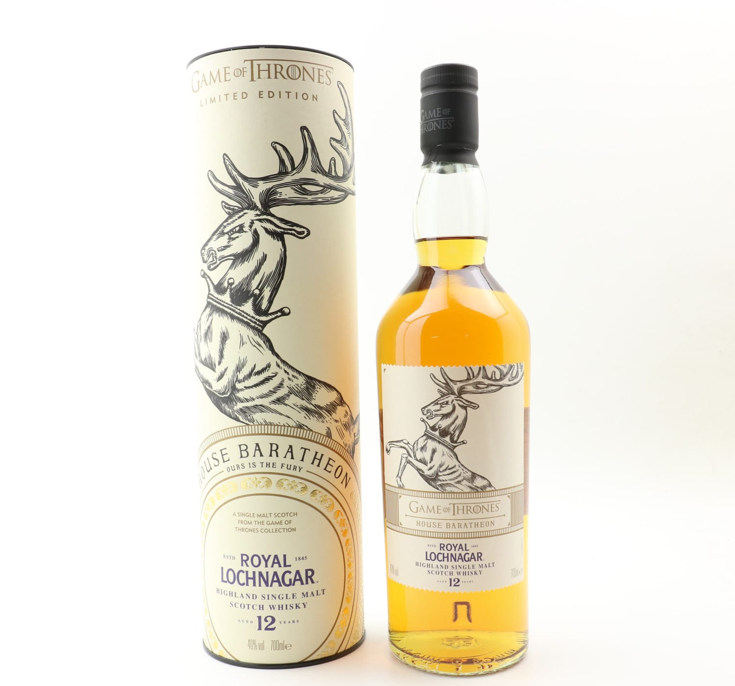 Royal Lochnagar 12 Year Old Game of Thrones ‘House Baratheon’ Whisky 