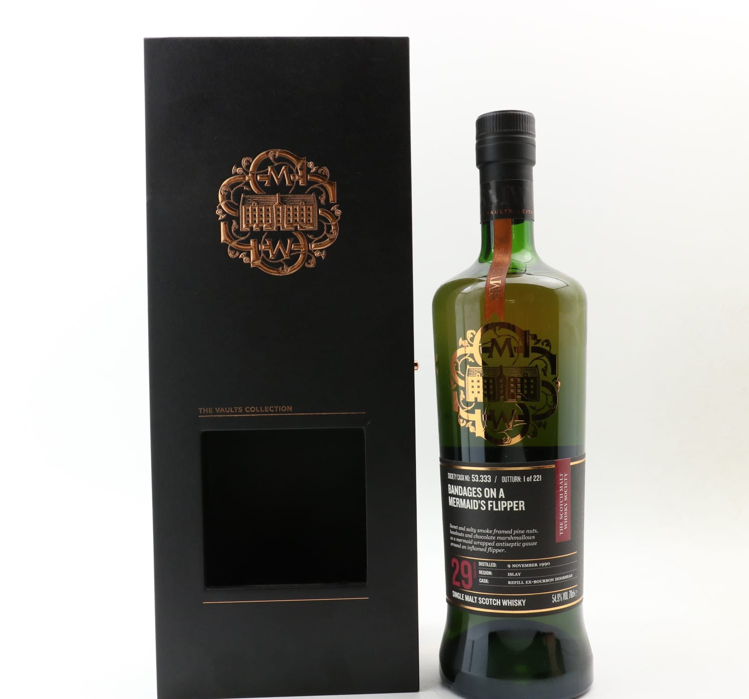 SMWS 53.333 Caol Ila 1990 29 Year Old Vaults Collection Whisky