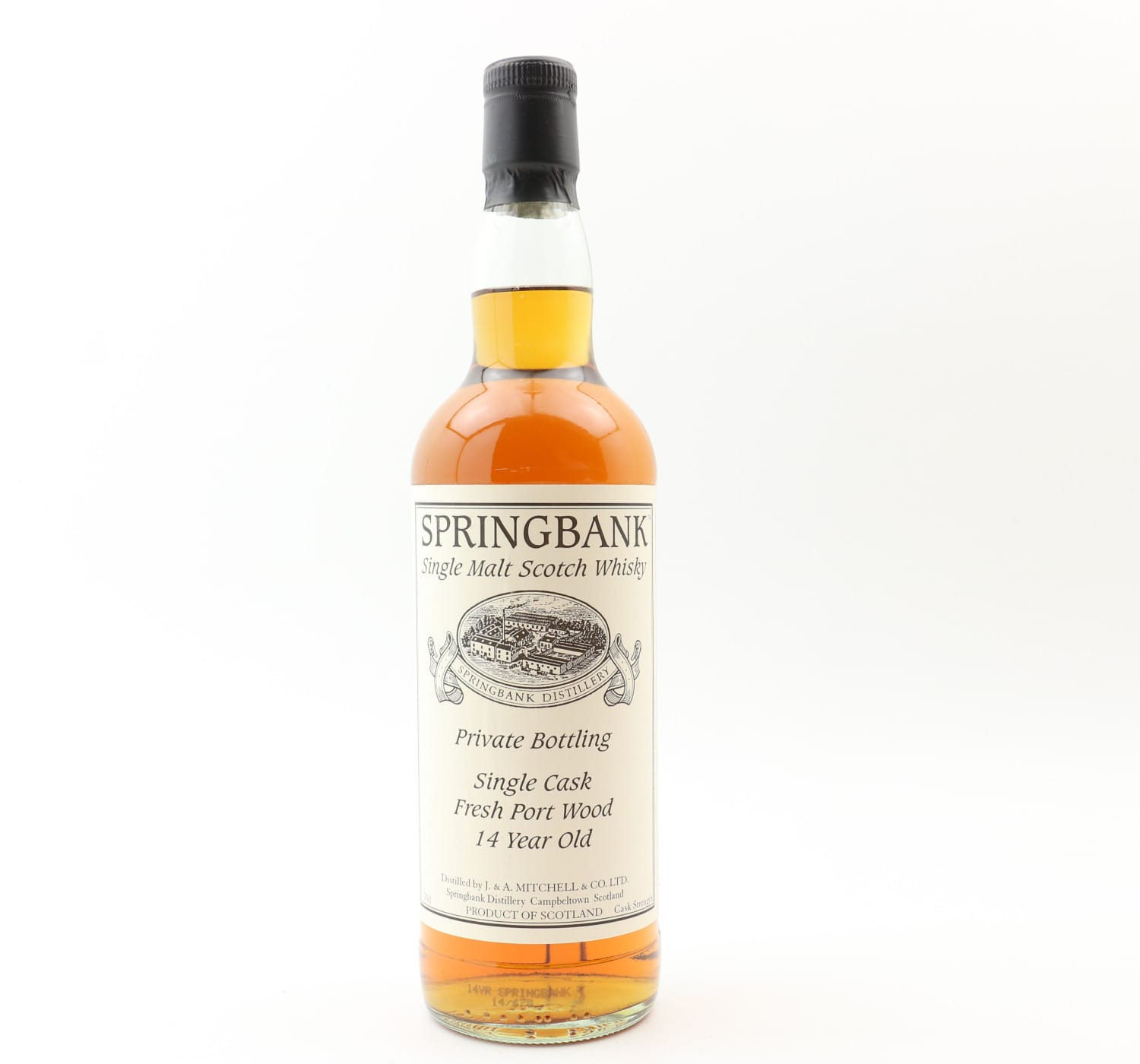 Springbank 14 Year Old Fresh Port Wood Private Bottling Whisky