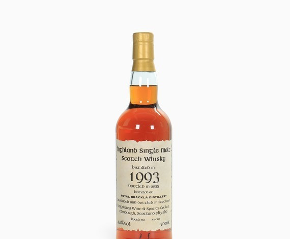 Royal Brackla – 32 Year Old (1993) Single Cask #6805 (Kingsbury) Whisky