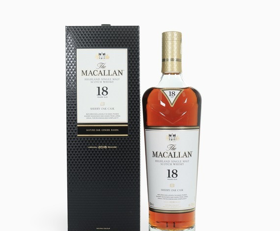 Macallan – 18 Year Old (2018) Sherry Oak Whisky