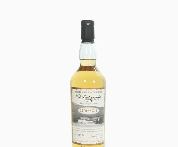 Dalwhinnie – 12 Year Old (Manager’s Dram) Whisky