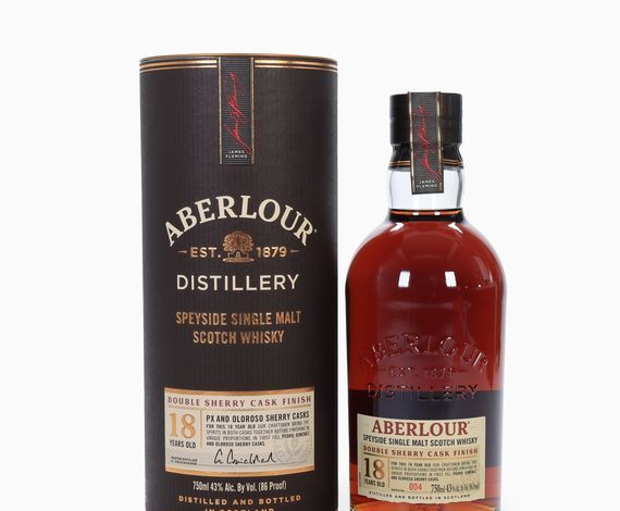 Aberlour – 18 Year Old (Double Sherry Cask Finish) 75cl Whisky 