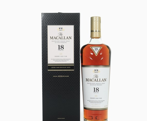 Macallan – 18 Year Old (2024) Sherry Oak Whisky 