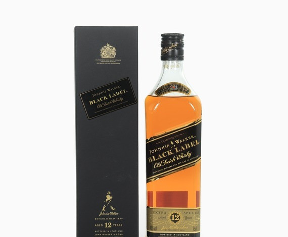 Johnnie Walker – 12 Year Old (Black Label) 75cl Whisky 