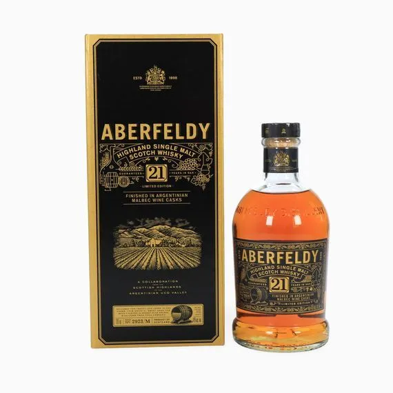 Aberfeldy – 21 Year Old (Argentinian Malbec Wine Cask) Whisky