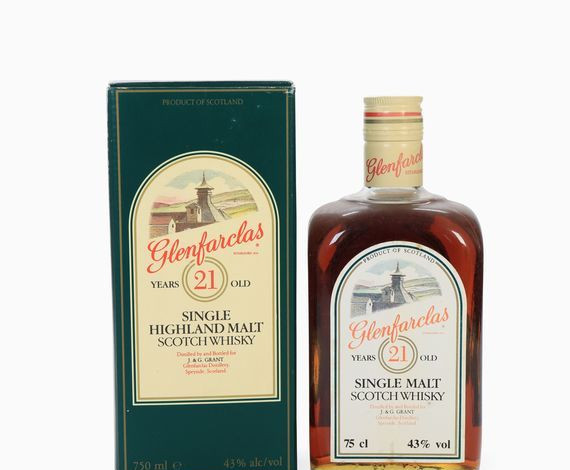 Glenfarclas – 21 Year Old (1980s) 75cl Whisky 